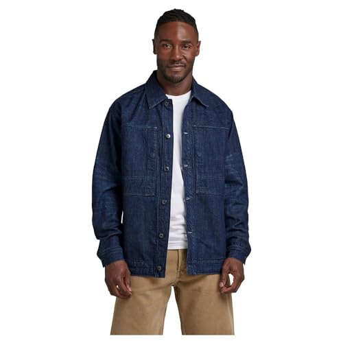 G-STAR RAW Herren US Navy Unisex Shanorak von G-STAR