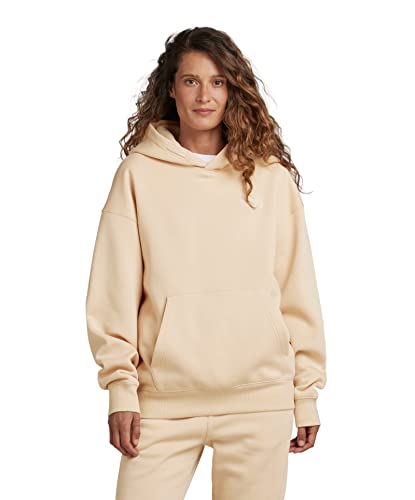 G-STAR RAW Herren Unisex Core Loose Hoodie, Beige (Ivory Cream D23224-C235-D761), XXL von G-STAR RAW