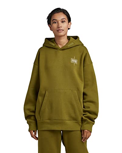 G-STAR RAW Herren Unisex Core Loose Hoodie, Grün (avocado D23224-C235-D612), L von G-STAR RAW