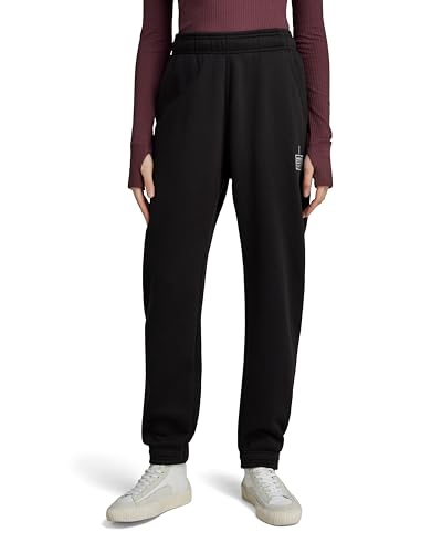 G-STAR RAW Herren Unisex Core Tapered Jogginghose, Schwarz (dk black D23225-C235-6484), L von G-STAR RAW