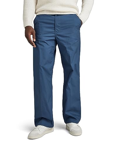 G-Star RAW Herren Unisex Modson Straight Chino, Blau (rank Blue D22904-D387-868), 36W / 32L von G-STAR RAW