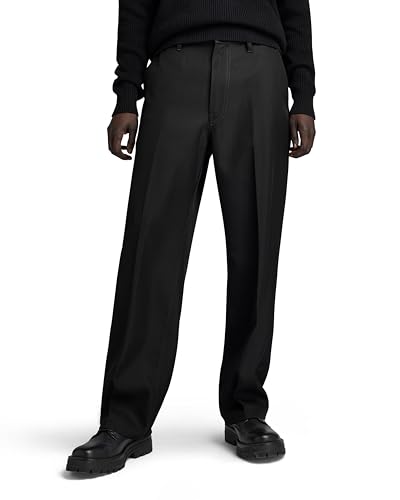 G-Star RAW Herren Unisex Modson Straight Chino, Schwarz (dk Black D22904-D410-6484), 33W / 34L von G-Star RAW