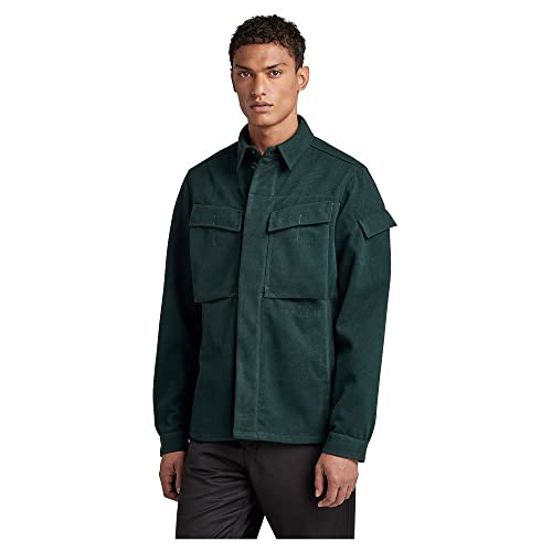 G-Star RAW Herren Unisex Mysterious Overshirt, Grün (laub D21982-D200-4287), XXL von G-STAR RAW