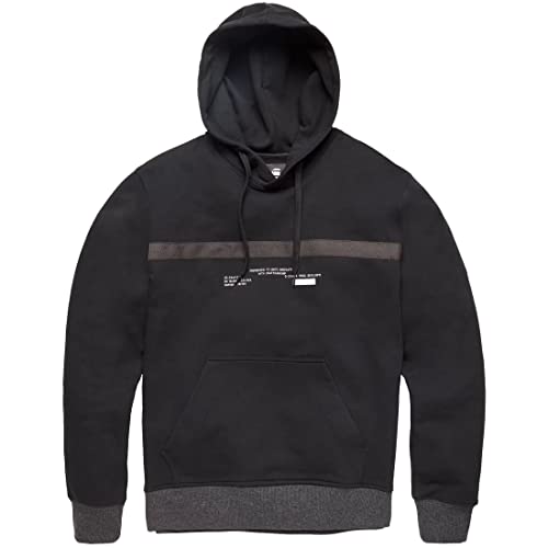 G-STAR RAW Herren Unisex Tape Hooded Sweatshirt, Schwarz (dk Black D20685-A613-6484), L von G-STAR RAW