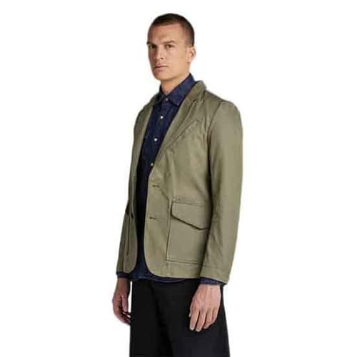 G-STAR RAW Herren Unisex Worker Blazer, Braun (turf D21988-D194-273), L von G-STAR RAW