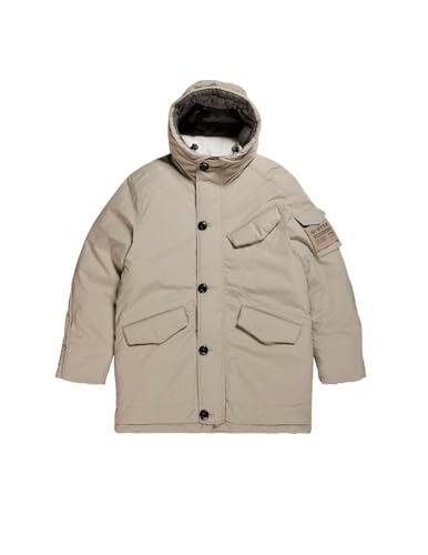 G-STAR RAW Herren Vodan Padded Hooded Parka, Grau (elephant skin D22713-D419-G106), XS von G-STAR RAW