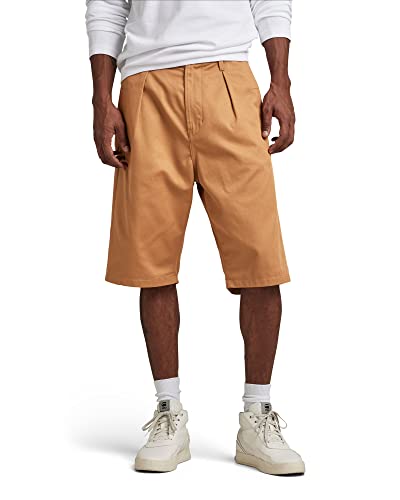 G-STAR RAW Herren Worker Chinoshorts, Braun (chipmunk D21458-C962-3886), 34 von G-STAR RAW