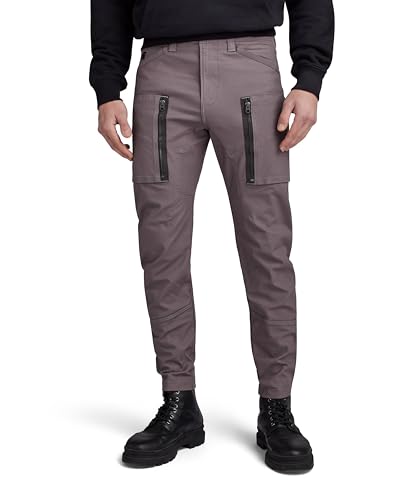 G-STAR RAW Herren Zip Pocket 3D Skinny Cargo Hose, Grau (rabbit D21975-D504-G077), 31W / 32L von G-STAR RAW