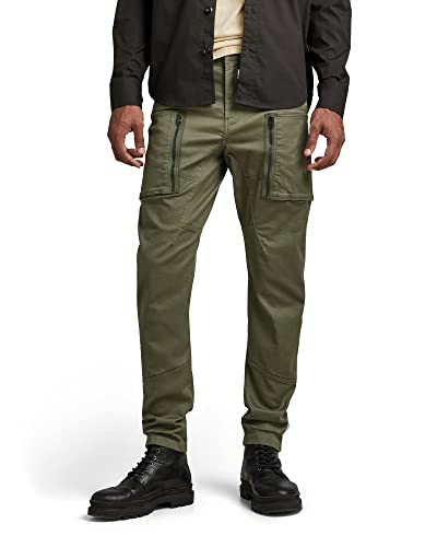 G-STAR RAW Herren Zip Pocket 3D Skinny Cargo Hose, Grün (wild rovic D21975-C105-B111), 29W / 30L von G-STAR RAW