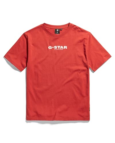 G-STAR RAW Jungen S23304 t-shirt ss T-Shirt, Rot (rusty red D24999-01-A923), 12 Jahre von G-STAR RAW