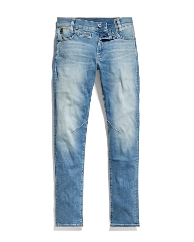 G-Star RAW Jungen SS22037 D-STAQ Slim Jeans Jeans, Blau (medium Aged D24925-01-071), 14 Jahre von G-Star RAW