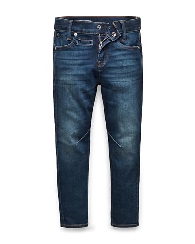 G-STAR RAW Jungen SS22047 D-Staq slim jeans Jeans, Blau (faded indigo D20213-01-B457), 14 Jahre von G-STAR RAW