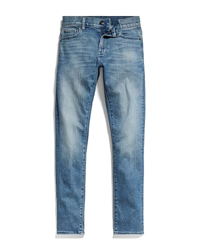 G-Star RAW Jungen SS22077 3301 Slim Jeans Jeans, Blau (Faded Cascade D24923-01-C606), 12 Jahre von G-STAR RAW