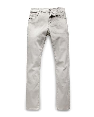 G-STAR RAW Jungen SS22137 3301 slim jeans Jeans, Grau (beach faded grey D20223-01-C649), 16 Jahre von G-STAR RAW