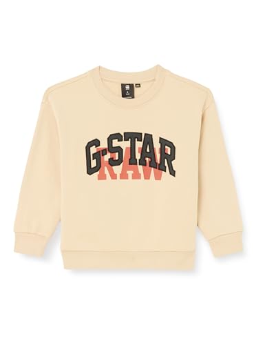 G-STAR RAW Jungen SS23201 sweater Sweater, Beige (cream D25009-01-137), 16 Jahre von G-STAR RAW