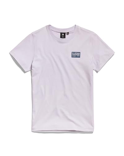 G-STAR RAW Jungen SS23302 t-shirt ss T-Shirt, Purpur (lt lavender D24995-01-4207), 14 Jahre von G-STAR RAW