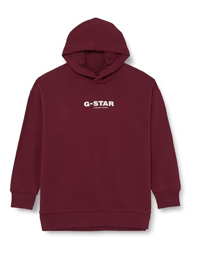 G-STAR RAW Mädchen SS23102 hdd sweater Sweater, Rot (dk amarena D24981-01-G666), 10 Jahre von G-STAR RAW