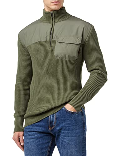 G-STAR RAW Herren Unisex Army Half Zip Strickpullover, Grün (lt hunter D22084-C868-8165), L von G-STAR RAW