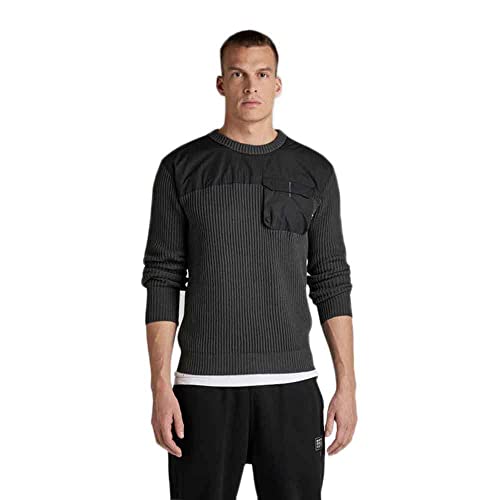 G-Star RAW Herren Unisex Army Strickpullover, Grau (cloack D21955-C868-5812), M von G-STAR RAW