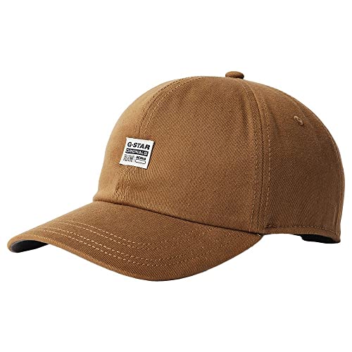 G-Star RAW Herren Avernus Original Denim Baseball Cap, Braun (Oxide ocre D22315-C900-1329), PC von G-STAR