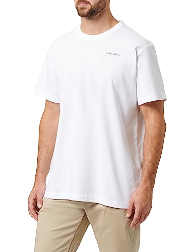 G-Star RAW Men's Back 3301 Gr Loose R T T-Shirt, Weiß (White D23821-4561-110), M von G-STAR RAW