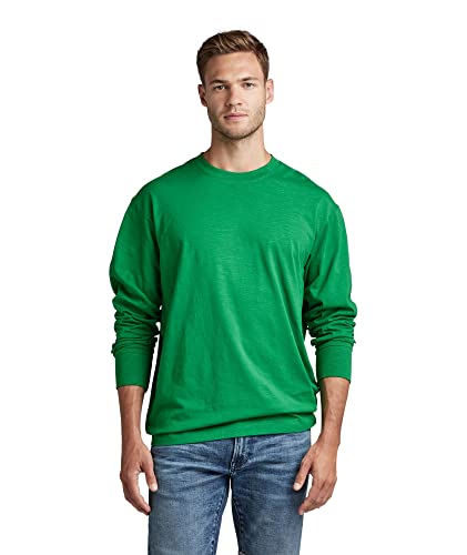 G-STAR RAW Herren Back Graphic Boxy T-Shirt, Grün (jolly green D22822-B255-D608), XL von G-STAR RAW