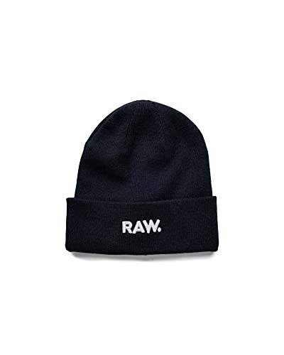 G-STAR RAW Herren Effo Raw Long Beanie, Blau (mazarine blue D22301-C754-4213), PC von G-STAR RAW