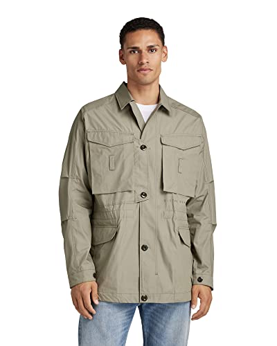 G-STAR RAW Herren Field Jacke, Grün (shamrock D21882-A790-2199), L von G-STAR RAW