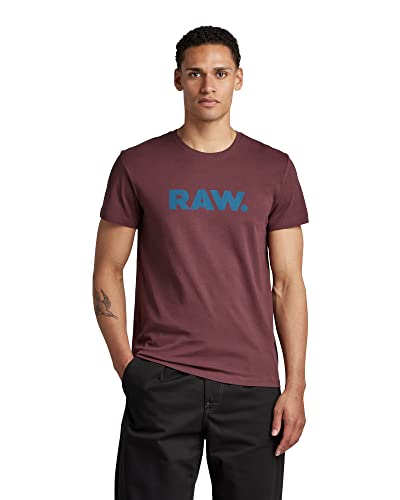 G-STAR RAW Herren Holorn T-Shirt, Purpur (vineyard wine D22200-336-D303), XS von G-STAR RAW