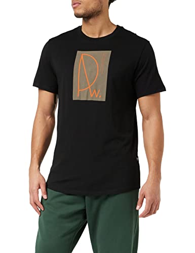 G-Star RAW Herren Lash RAW Graphic T-Shirt, Schwarz (dk Black D22377-336-6484), S von G-STAR RAW