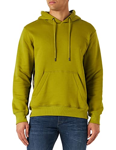 G-STAR RAW Herren Logo Tape Hooded Sweatshirt, Grün (fresh olive D22014-D174-1609), M von G-STAR RAW