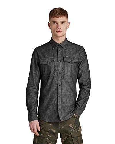 G-STAR RAW Herren Marine Slim Shirt von G-STAR