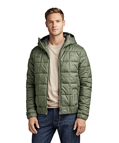 G-STAR RAW Herren Meefic Square Quilted Hooded Jacke von G-STAR