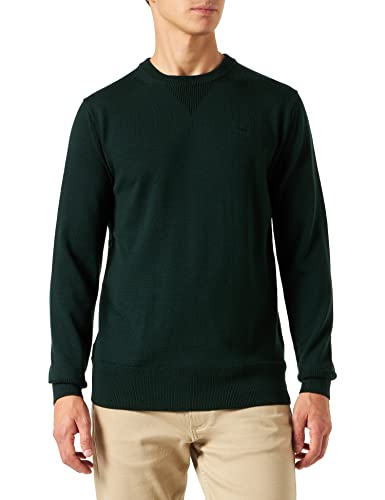 G-STAR RAW Herren Premium Basic Knitted Sweater, Grün (laub D18244-B692-4287), S von G-STAR RAW