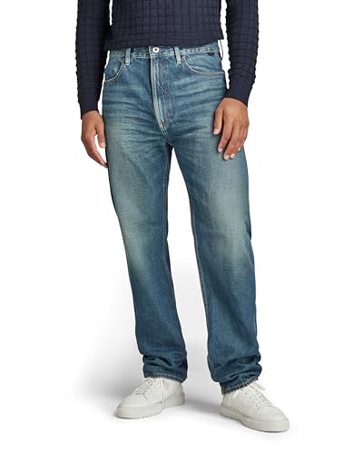 G-STAR RAW Herren Type 49 Relaxed Straight Jeans, Blau (antique faded fern blue D20960-D184-D352), 29W / 32L von G-STAR RAW