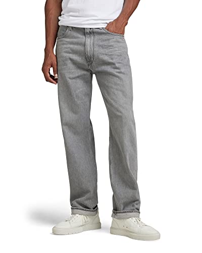 G-STAR RAW Herren Type 49 Relaxed Straight Jeans, Grau (faded grey limestone D20960-D109-D126), 31W / 32L von G-STAR RAW