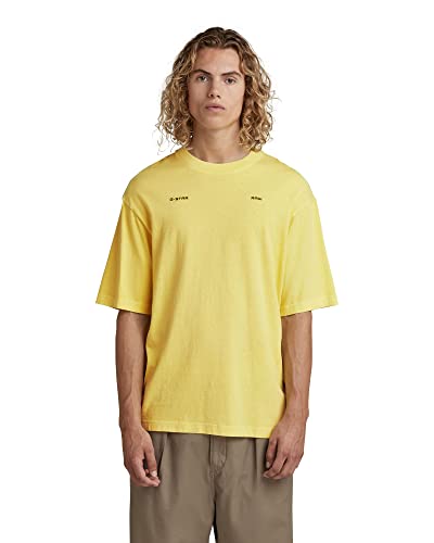 G-STAR RAW Herren Unisex Boxy Base GD T-Shirt, Gelb (lemonade gd D21545-C756-D154), XL von G-STAR RAW