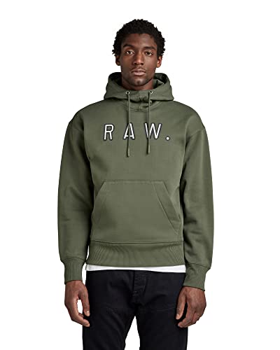 G-STAR RAW Herren Vulcanic RAW Loose Hooded Sweatshirt von G-STAR