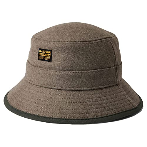 G-STAR RAW Herren Wool Bucket Hat, Braun (turf D22199-B965-273), PC von G-STAR RAW