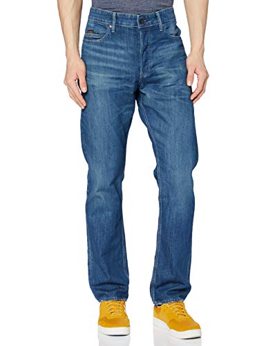 G-STAR RAW Herren Triple A Regular Straight Jeans C, Blau (faded crystal lake D19164-C665-C280), 30W / 32L von G-STAR RAW