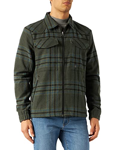 G-STAR RAW Herren Check Overshirt Jacke, Mehrfarben (graphite/drew check D20163-C840-C642), M von G-STAR RAW