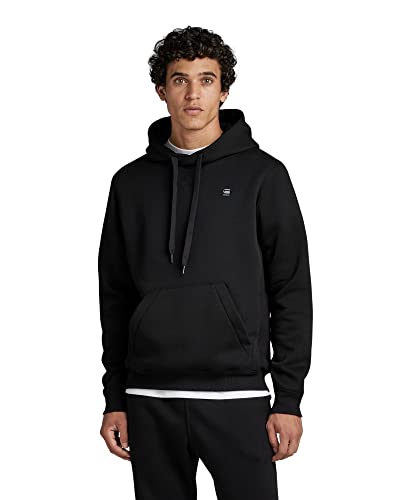 G-STAR RAW Herren Premium Core Hooded Sweatshirt, Schwarz (dk black D16121-C235-6484), XS von G-STAR RAW