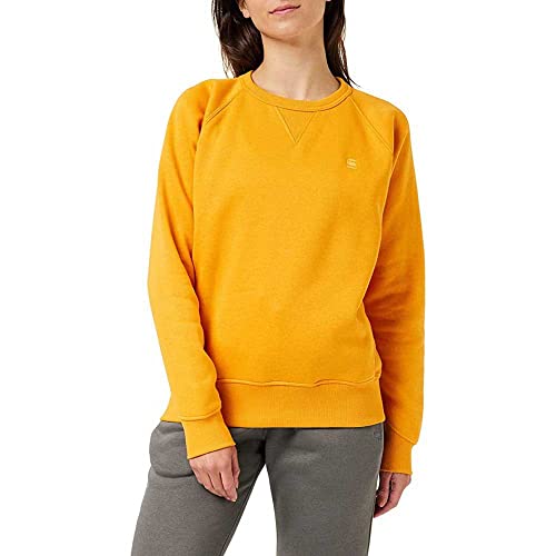 G-STAR RAW Damen Premium Core 2.0 Sweatshirt, Grün (leek green D21253-C235-D613), XXS von G-STAR RAW