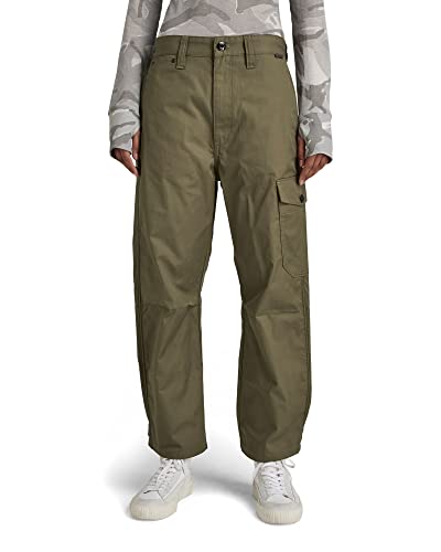 G-STAR RAW Damen Cargo Relaxed Hose, Grün (shadow olive D22141-D194-B230), 24 von G-STAR RAW