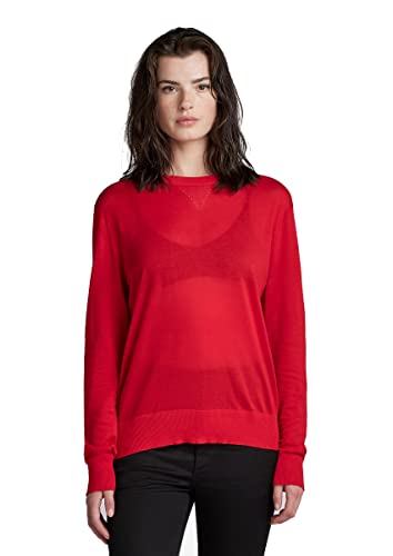 G-STAR RAW Damen Core Round Neck Knitted Pullover von G-STAR