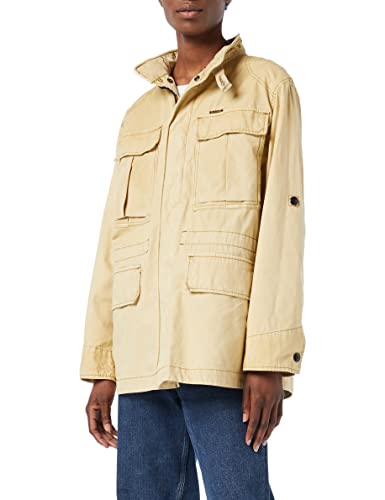 G-STAR RAW Damen Field Overshirt, Beige (hemp vintage gd D21427-9740-D297), S von G-STAR RAW