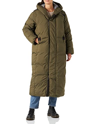 G-STAR RAW Damen G - Whistler Padded Extra Long Parka, Grün (shadow olive D22167-D199-B230), M von G-STAR RAW