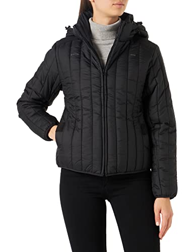 G-STAR RAW Damen Meefic Vertical Quilted Jacke, Schwarz (dk black D22241-B958-6484), M von G-STAR RAW