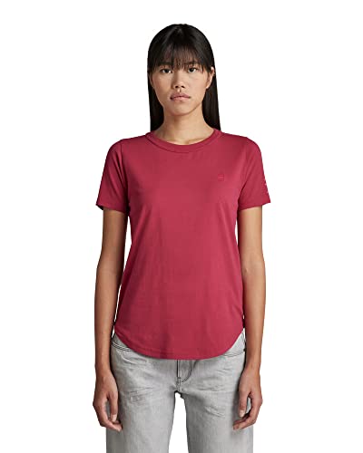 G-STAR RAW Damen Mysid Optic Slim Top C, Rot (cerise D21241-C506-D305), XS von G-STAR RAW