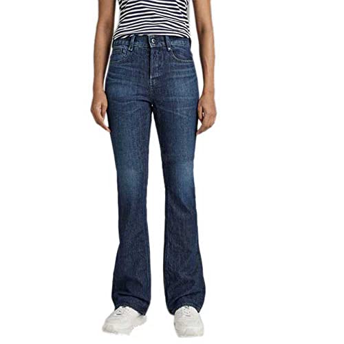 G-STAR RAW Damen Noxer Bootcut Jeans, Blau (worn in ocean reef D21437-B767-D348), 27W / 32L von G-STAR RAW